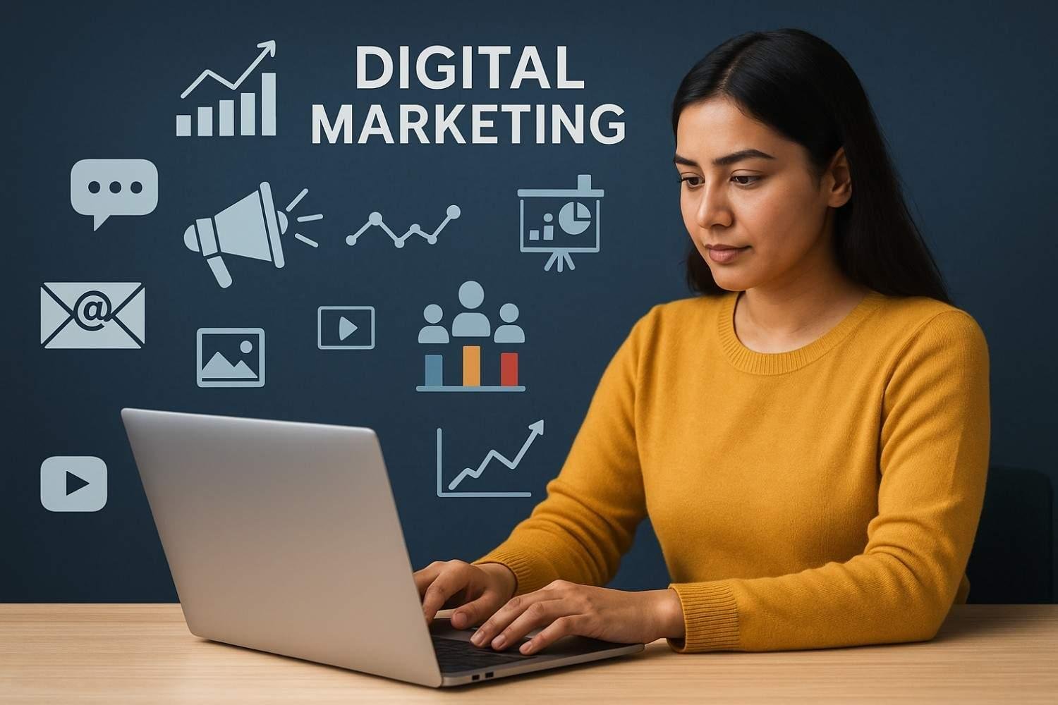 डिजिटल मार्केटिंग कैसे सीखें? शुरुआती लोगों के लिए जरूरी कोर्स, स्किल्स और सही लर्निंग पाथ