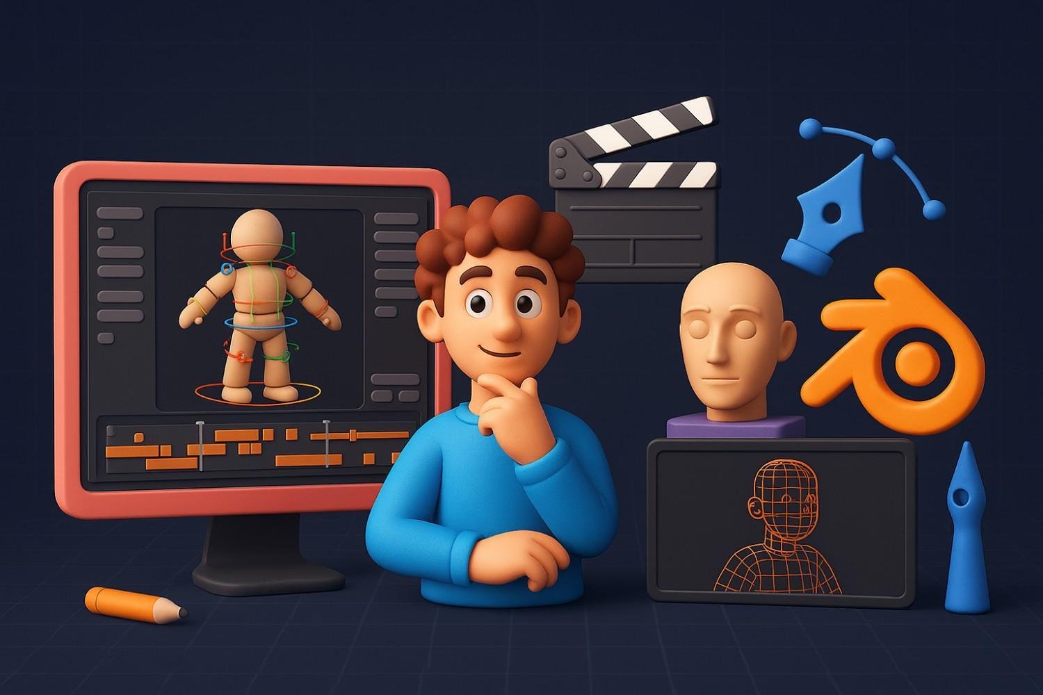 3D एनीमेशन कैसे सीखें? शुरुआती कैरेक्टर डिजाइनर्स के लिए संपूर्ण गाइड