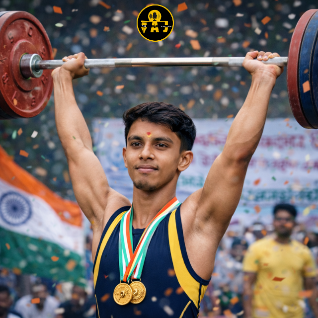 नरकटियागंज के रुद्र जयसवाल ने छत्तीसगढ़ में जीता वेटलिफ्टिंग गोल्ड मेडल, जिले का नाम रोशन