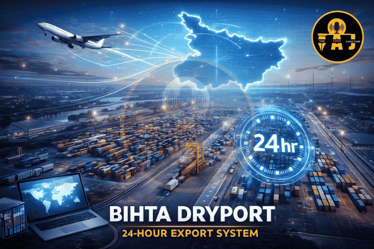 Bihar News: बिहटा ड्राईपोर्ट बनेगा अंतरराष्ट्रीय व्यापार हब — 24 घंटे में बंदरगाह पहुंचेगी शिपमेंट