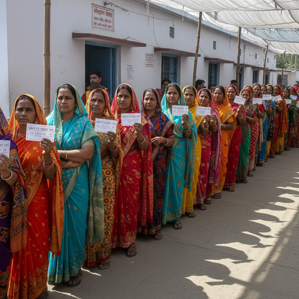 बिहार में दूसरे चरण का प्रचार थमा — 122 सीटों पर दिग्गजों की किस्मत EVM में होगी कैद